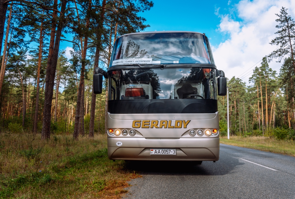 Автобус Ютонг Гомель ГрандАвто Москва Санкт-Петербург